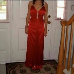 [Size 2] Formal Red Prom Dress